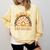 Director One Thankful Fall Teacher Women Life Comfort Colors Sweatshirt Butter