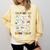 What Are We Doing Today Ghost PE Teacher Team Halloween Comfort Colors Sweatshirt Butter