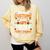 I Don't Need a Costume I'm An Art Teacher Retro Halloween Comfort Colors Sweatshirt Butter