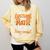 I Don't Need a Costume I'm a Math Teacher Retro Halloween Comfort Colors Sweatshirt Butter