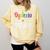 Dyslexia Awareness Month Dyslexia Teacher Therapist Comfort Colors Sweatshirt Butter