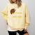 Lets Eat Kids Punctuation Turkey Thanksgiving Teacher Comfort Colors Sweatshirt Butter