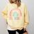 ESL Squad Teacher Crew Team Back To School English Rainbow Comfort Colors Sweatshirt Butter ESL Squad Teacher Crew Team Back To School English Rainbow Comfort Colors Sweatshirt Butter