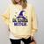 ESL Teacher Witch Halloween Matching Group Costume Comfort Colors Sweatshirt Butter ESL Teacher Witch Halloween Matching Group Costume Comfort Colors Sweatshirt Butter