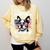 Even My Boston Terrier Loves Trump Trump Supporter Dog Lover Comfort Colors Sweatshirt Butter
