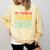 My Favorite Teacher Is My Wife Comfort Colors Sweatshirt Butter