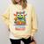 Feed The Reading Monster Halloween Teacher Comfort Colors Sweatshirt Butter Feed The Reading Monster Halloween Teacher Comfort Colors Sweatshirt Butter