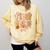 First Grade Fall Floral Coquette Bow Teachers Students Comfort Colors Sweatshirt Butter First Grade Fall Floral Coquette Bow Teachers Students Comfort Colors Sweatshirt Butter