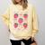 First Grade Is My Jam Strawberry First Grade Teacher Women Comfort Colors Sweatshirt Butter