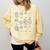 Fractions Math Teacher Ghost Math Halloween Humorous Comfort Colors Sweatshirt Butter