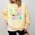 Future Teacher Kid's Career Comfort Colors Sweatshirt Butter Future Teacher Kid's Career Comfort Colors Sweatshirt Butter