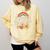 Future Teacher Kids Youth Girls Rainbow Pre-k Kindergarten Comfort Colors Sweatshirt Butter Future Teacher Kids Youth Girls Rainbow Pre-k Kindergarten Comfort Colors Sweatshirt Butter