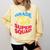 Grade 1 Super Squad Superhero Teacher Team Comfort Colors Sweatshirt Butter