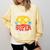 Grade K Super Squad Superhero Kindergarten Teacher Team Comfort Colors Sweatshirt Butter