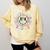 Groovy Retro Lets Learn Today Teacher Student Back To School Comfort Colors Sweatshirt Butter