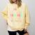 Groovy This Teacher Is Glowing Hello Summer End Of School Comfort Colors Sweatshirt Butter