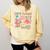 Half Teacher Half Iced Coffee Back To School Comfort Colors Sweatshirt Butter Half Teacher Half Iced Coffee Back To School Comfort Colors Sweatshirt Butter