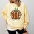 Halloween Books Pumpkin Reading Teacher Fall Men Women Comfort Colors Sweatshirt Butter