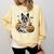 Halloween Boston Terrier Ghost Comfort Colors Sweatshirt Butter