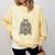 Halloween Weird Teachers Build Character Costume Men Women Comfort Colors Sweatshirt Butter