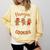 Hangin My Kindergarten Cookie Gingerbread Christmas Teacher For Men Women Kids Comfort Colors Sweatshirt Butter