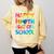 Happy 100th Day Of School Teacher Student 100 Days Tie Dye Men Women Kids Comfort Colors Sweatshirt Butter