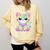 Happy Dot Day Colorful Polka Dot Cat Kitten Teachers Kids Comfort Colors Sweatshirt Butter Happy Dot Day Colorful Polka Dot Cat Kitten Teachers Kids Comfort Colors Sweatshirt Butter