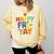 Happy Fri-Yay Teacher Life Weekend Pun Happy Friday Comfort Colors Sweatshirt Butter Happy Fri-Yay Teacher Life Weekend Pun Happy Friday Comfort Colors Sweatshirt Butter