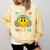 Happy To See Your Face Hippie Smile Back To School Teachers Comfort Colors Sweatshirt Butter Happy To See Your Face Hippie Smile Back To School Teachers Comfort Colors Sweatshirt Butter