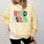 Head Start Team Homeschool Teacher Headstart Back To School Comfort Colors Sweatshirt Butter