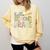 Hello Second Grade Team 2nd Grade Back To School Teacher Kid Comfort Colors Sweatshirt Butter