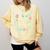 House Of Courage Flowers RCA School Teacher Student Tee Comfort Colors Sweatshirt Butter
