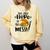 I'm Just Here To Get Messy Art Teacher Artist Painting Comfort Colors Sweatshirt Butter