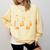 Inclusion Isn't Scary Mummy Boo Ghost Halloween SLP Teacher Comfort Colors Sweatshirt Butter