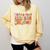 Inclusion Matters Groovy American Sign Language ASL Teacher For Men Women Comfort Colors Sweatshirt Butter