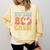 Infant Teacher Boo Crew Ghost Groovy Halloween For Women Comfort Colors Sweatshirt Butter