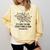 It's Fine I'm Fine Christmas Lights Teacher Xmas Comfort Colors Sweatshirt Butter