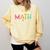 Its A Good Day To Do Math Test Day Testing Math Teachers Kid Comfort Colors Sweatshirt Butter