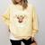 Just A Teacher Who Loves Cows Shirt Cute Highland Cow Comfort Colors Sweatshirt Butter