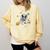 Kawaii Kids & Boys Astronaut Space Boston Terrier Dog Lover Comfort Colors Sweatshirt Butter