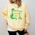 Kids My Nonna Loves Me Dinosaur Grandson Comfort Colors Sweatshirt Butter