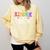 Kinder Crew Kindergarten Teacher 1st Day Of School Comfort Colors Sweatshirt Butter Kinder Crew Kindergarten Teacher 1st Day Of School Comfort Colors Sweatshirt Butter
