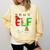 Kindergarten ELF Squad Christmas ELF Student Teacher Men Women Kids Comfort Colors Sweatshirt Butter Kindergarten ELF Squad Christmas ELF Student Teacher Men Women Kids Comfort Colors Sweatshirt Butter