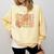 Kindergarten Teacher Fall Pumpkin Autumn Cute Comfort Colors Sweatshirt Butter