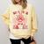 Kiss Your Brain Valentines Test Day Teacher Squad Kids Comfort Colors Sweatshirt Butter