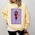 La Maestra Mexican Bingo Card Teacher Lottery Card Comfort Colors Sweatshirt Butter