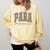 Leopard Paraprofessional Back To School Para Squad Teacher Comfort Colors Sweatshirt Butter Leopard Paraprofessional Back To School Para Squad Teacher Comfort Colors Sweatshirt Butter
