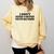 Lie Teacher Coffee Saying Humor School Women's Comfort Colors Sweatshirt Butter