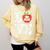 LOVE Apple 3rd Grade Teacher Student School Comfort Colors Sweatshirt Butter LOVE Apple 3rd Grade Teacher Student School Comfort Colors Sweatshirt Butter
