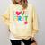 Love Them First Teach Them Second Teacher Student Love Quote Comfort Colors Sweatshirt Butter
